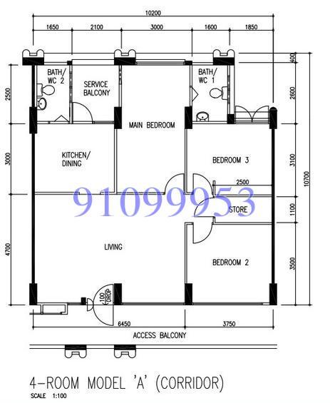 Blk 899C Woodlands Drive 50 (Woodlands), HDB 4 Rooms #155747822